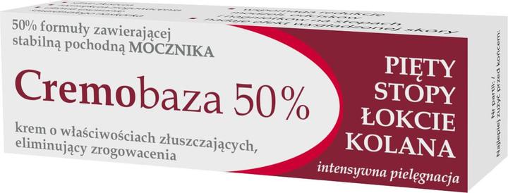 Immagine prodotto Cremobaza 50% - Crema all'urea con proprietà esfolianti che eliminano la cheratinizzazione 30g (Crema corpo)