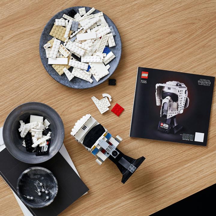 Actual product image LEGO Scout Trooper Helmet (75305, LEGO Star Wars)