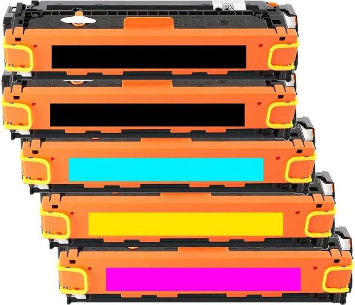 Actual product image Hermex Compatible HP Color LaserJet 2840 AiO Toner Cartridges (M, FC, C, Y)