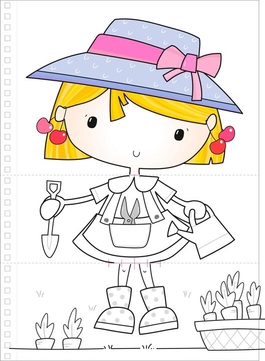 Actual product image Mix Max Colouring Book Who Am I?