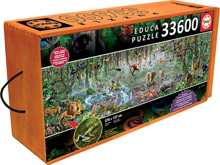 Image du produit Educa La Vie Sauvage (33600 pièces)