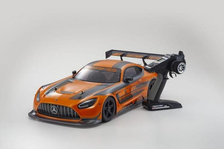 Immagine prodotto Kyosho Auto da turismo Inferno GT2 Mercedes GT3 AMG Nitro, 1:18 (RTR pronto all'uso)