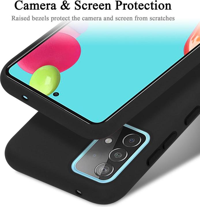 Actual product image Cadorabo TPU Liquid Silicone Case Cover (Samsung Galaxy A52 5G)