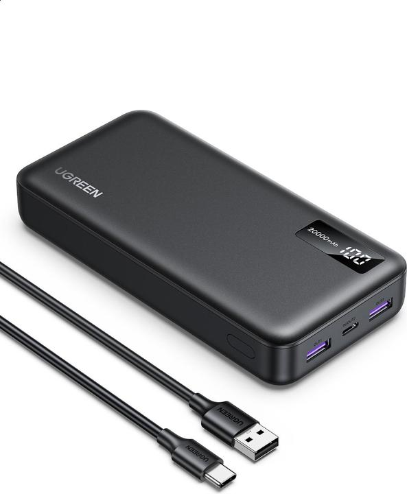 Actual product image Ugreen Two-Way Power Bank (20000 mAh, 20 W, 74 Wh)