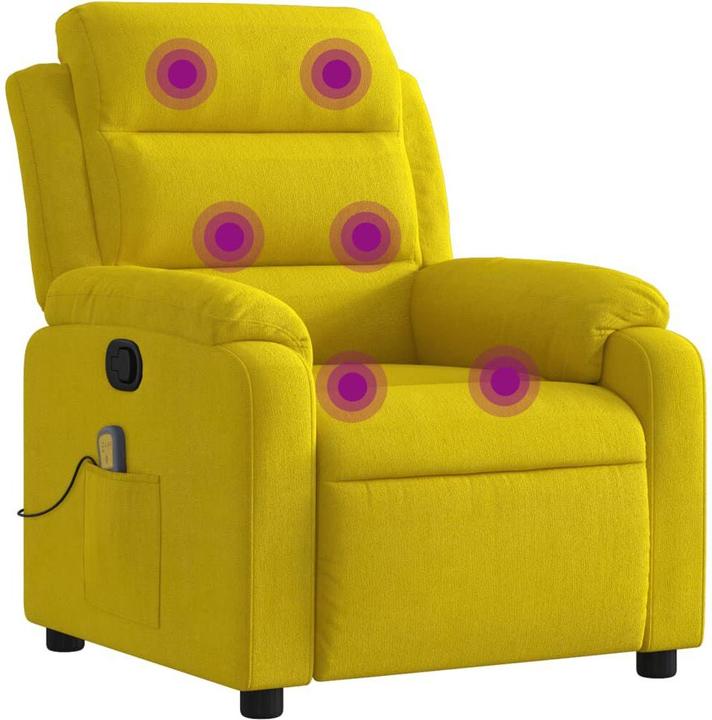 Image du produit VidaXL Fauteuil de massage en velours