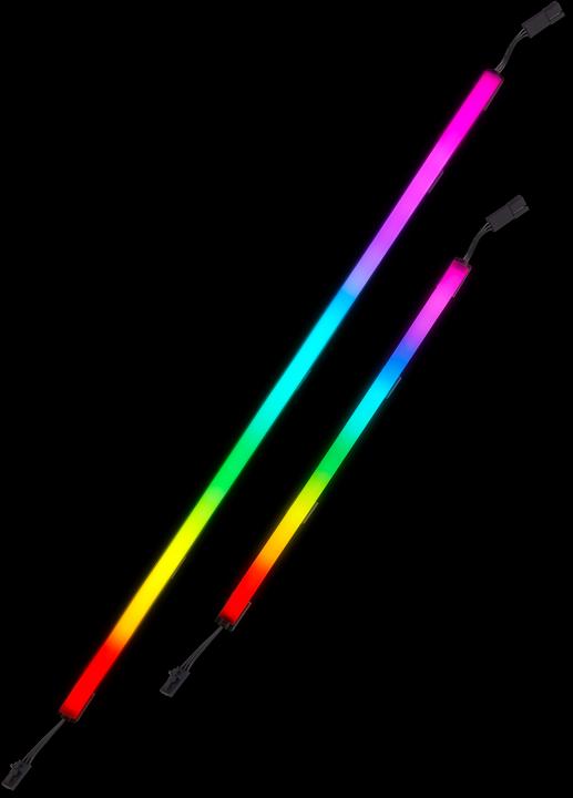 Produktbild Corsair iCUE LS100 Smart Lighting Strip Starter Kit mit jeweils 2 Streifen in 450 mm und 250 mm (RGB)