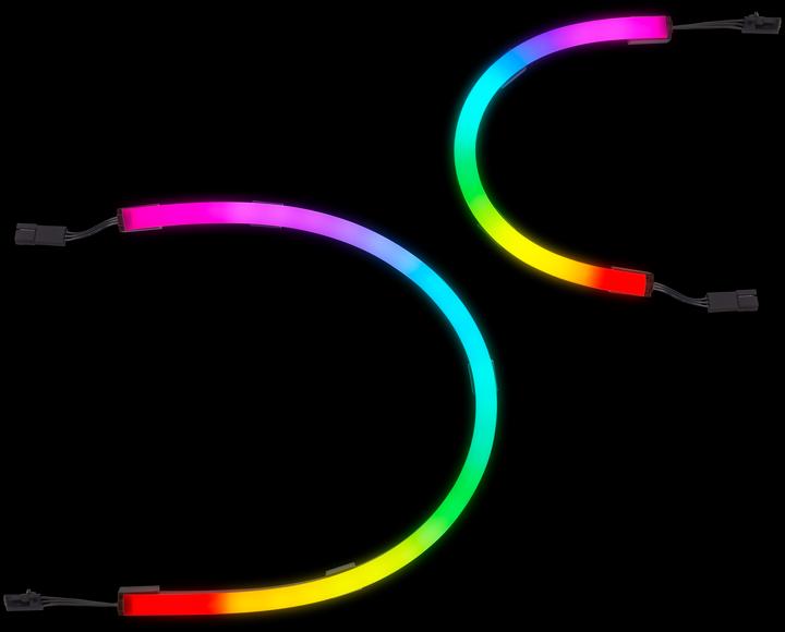 Produktbild Corsair iCUE LS100 Smart Lighting Strip Starter Kit mit jeweils 2 Streifen in 450 mm und 250 mm (RGB)