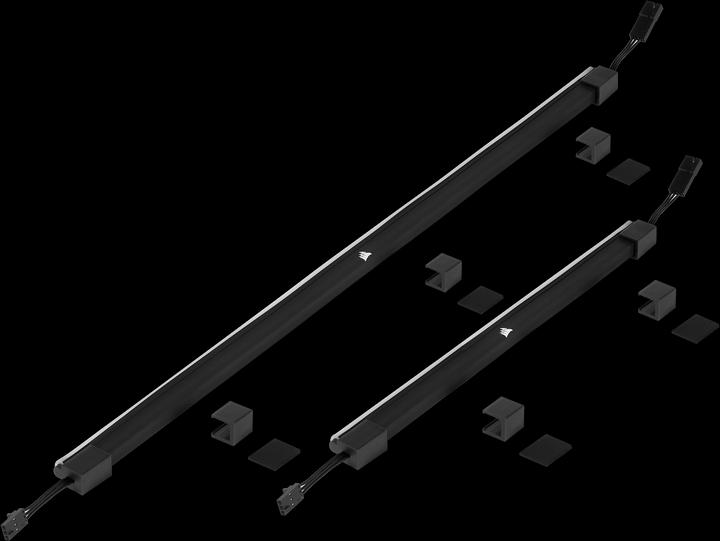 Produktbild Corsair iCUE LS100 Smart Lighting Strip Starter Kit mit jeweils 2 Streifen in 450 mm und 250 mm (RGB)