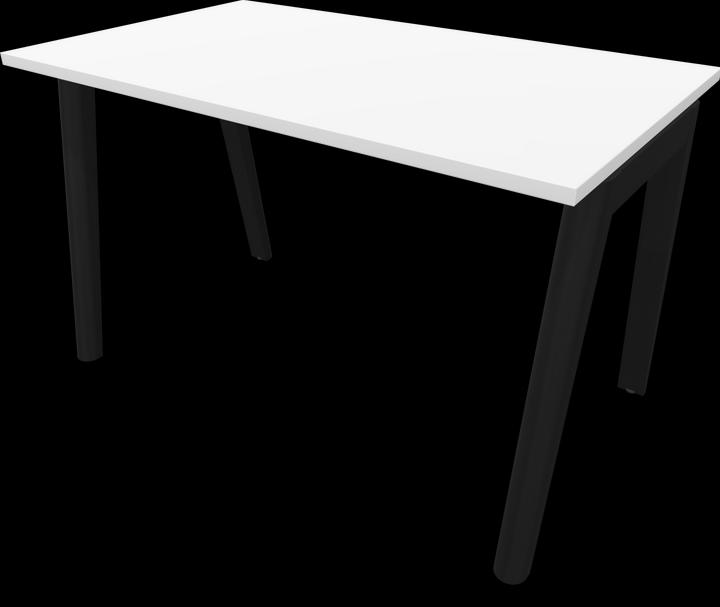 White, Ash stained black