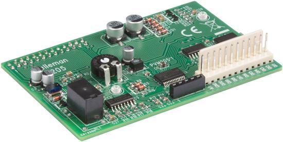 Image du produit Velleman Bouclier d'oscilloscope et d'analyseur logique pour Raspberry Pi (Extension)