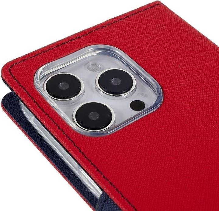 Produktbild iPhone 14 Pro - Goospery Fancy Etui Hülle rot (Apple iPhone 14 Pro)