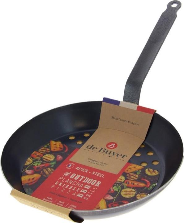 Actual product image de Buyer Chestnut pan (28 cm, Frying pan, Iron)