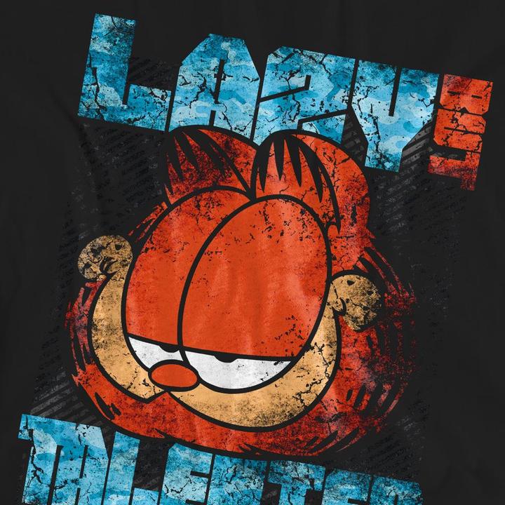 Immagine prodotto Garfield Lazy But Talented Maglietta Effetto invecchiato Adulto Unisex (M)