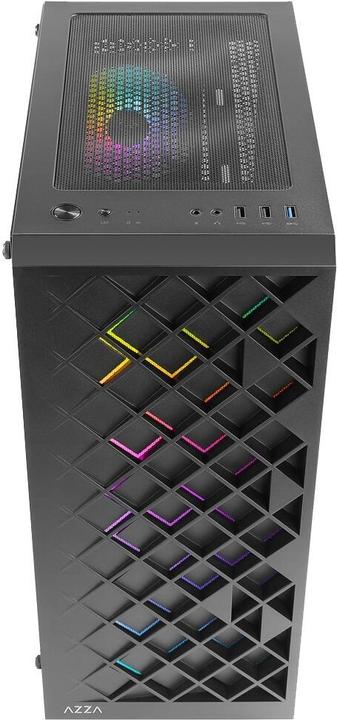 Immagine prodotto Azza Geh Midi ATX Spectra 280B vetro temperato ARGB (mATX, Mini-ITX, ATX)