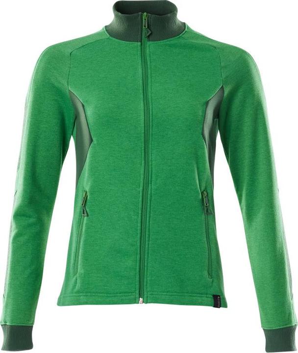 Image du produit Mascot Sweat-shirt zippé pour femme Accelerate vert gazon/vert taille 2XL (XXL)