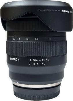 Actual product image Tamron AF 11-20mm f/2.8 Di III-A RXD Fujifilm X (Fujifilm X, APS-C / DX)