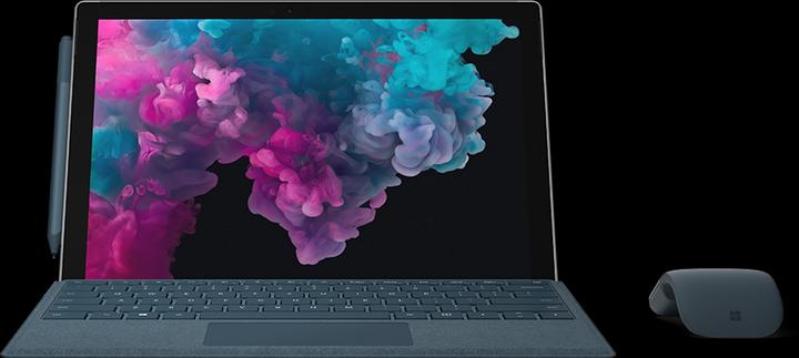 Image du produit Microsoft Surface Pro 6 (12.30", Intel Core i5-8250U, 8 Go, 256 Go, CH)