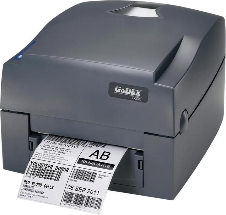 Actual product image Godex G500 Thermal Transfer 108mm/4"/5IPS/203dpi/USB/LAN/RS232 (203 dpi)