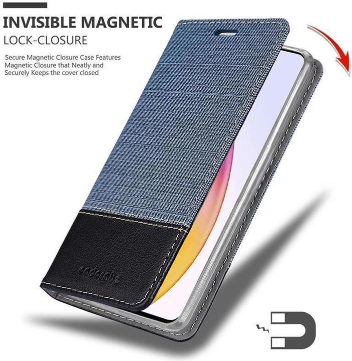 Produktbild Cadorabo Book Jeans Optik Cover (Oneplus 8)