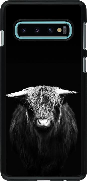 Actual product image PhoneLook Cover Highland calf black (Samsung Galaxy S10)