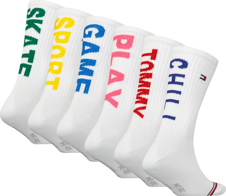 Actual product image Tommy Hilfiger TH MEN SOCK 3P TIN GIFTBOX STRIPE DOT 39/42 (pack of 3, 39, 42)