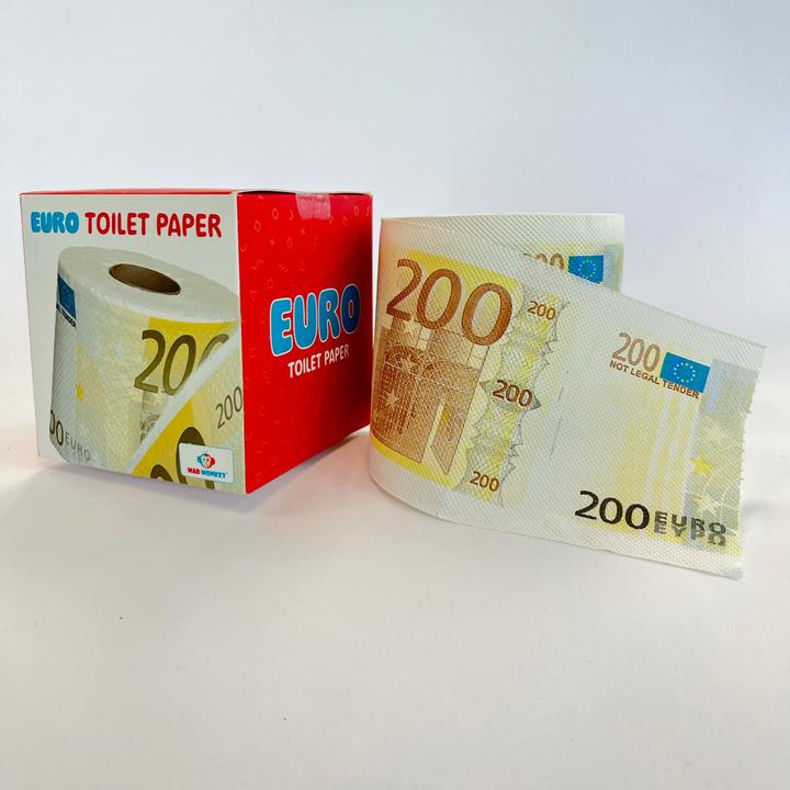 Produktbild Thumbs Up Mad Monkey Toilettenpapier "200Euro" weiss (1 x)