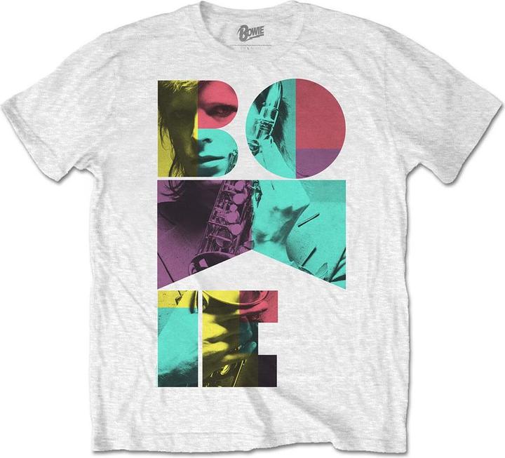 Immagine prodotto David Bowie Maglietta Sassofono Adulto Unisex (L)