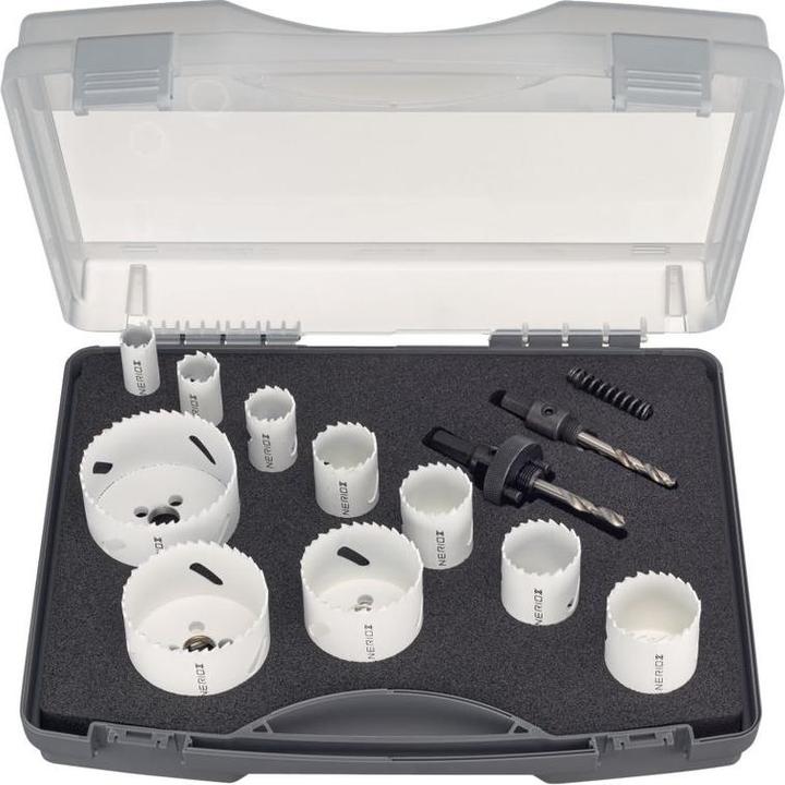 Neriox Lochsägen-Set Allround (19, 22, 25, 32, 35, 38, 44, 57, 68, 76 mm)