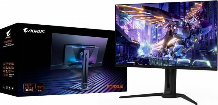 Actual product image Gigabyte Aorus FO32U2 (3840 x 2160 Pixels, 31.50")