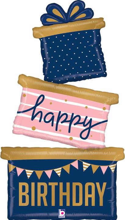 Produktbild Grabo Balloons Alu-Ballon - Geschenke (130cm) (1 x)