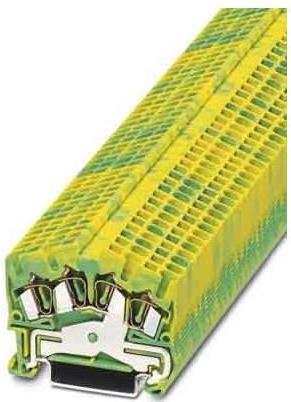 Immagine prodotto Phoenix Contact TB,Spring-cage,Width:5.2mm,green-yellow (41.50 mm)