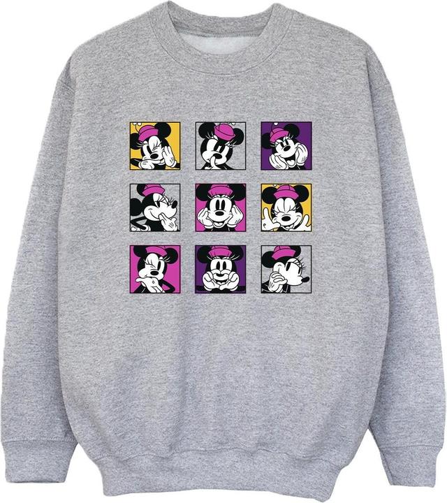 Disney Minnie Mouse Squares Sweatshirt Jungen
