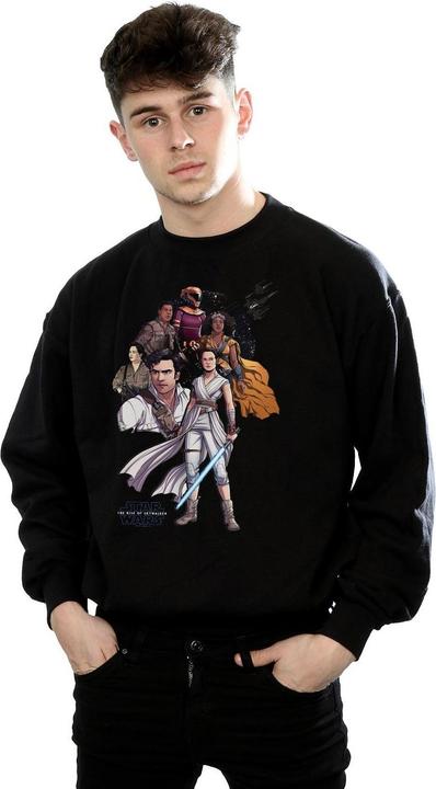 Immagine prodotto Star Wars The Rise Of Skywalker Resistance Illustration Felpa Uomo (XL)