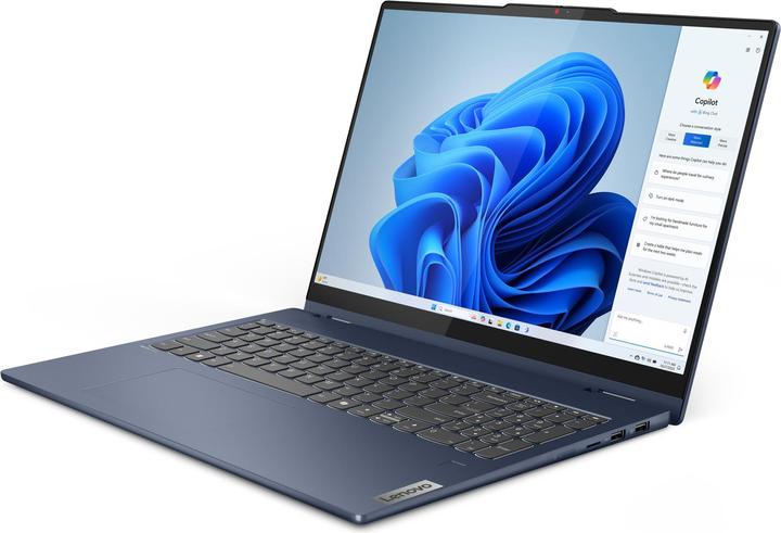 Actual product image Lenovo IdeaPad 5 2-in-1 (16", AMD Ryzen 5 8645HS, 16 GB, 512 GB, DE)