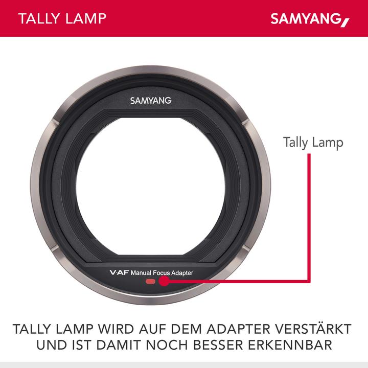 Immagine prodotto Samyang Adattatore MF per la serie V-AF