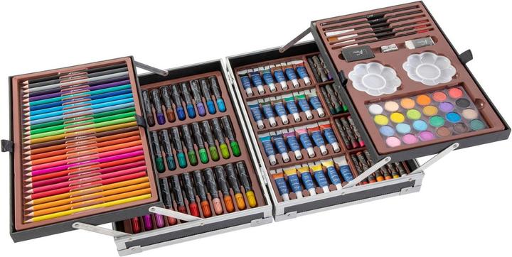Actual product image Art Sensations Nassau Luxury Art Set Creative in metal case