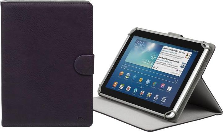 Actual product image Rivacase 3017 violet tablet case 10.1 (Acer Iconia Tab 10.1, Asus Transformer Pad, Lenovo IdeaTab 10.1, Galaxy Note 10.1)
