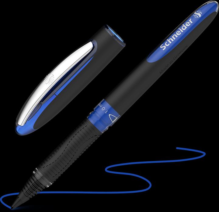 Image du produit Schneider Roller One Sign noir 1,0 mm, Couleur de l'encre : bleu (Bleu, 1 x)