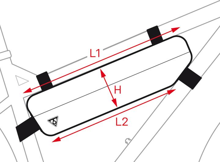Produktbild Topeak Midloader (6 l, Rahmentasche)