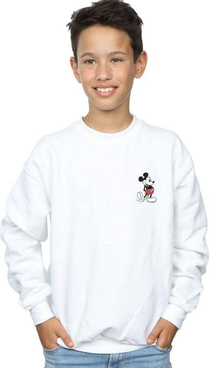 Immagine prodotto Disney Mickey Mouse Kickin Retro Chest Felpa Ragazzi (152, 158)