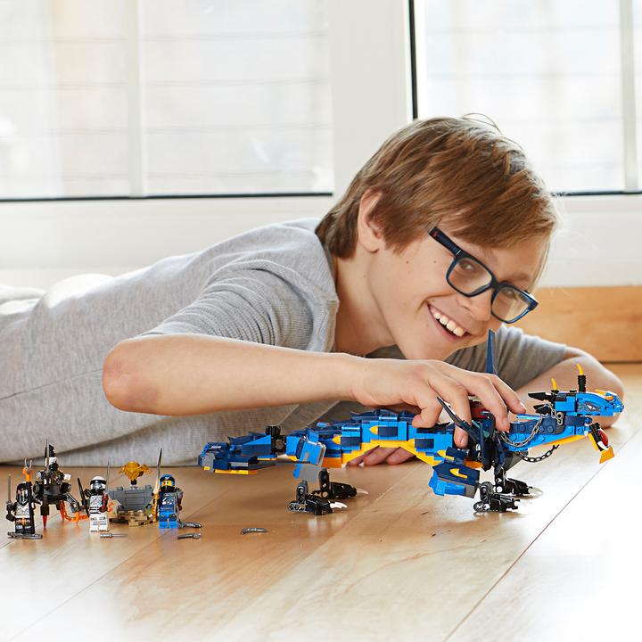 Actual product image LEGO Lightning Dragon (70652, LEGO Ninjago)