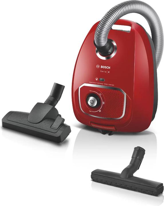 Bosch Hausgeräte BGLS4X380 Series | 4 - Stofzuiger met zak - Rood