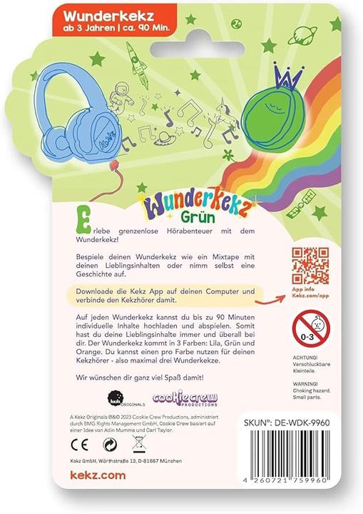 Actual product image Kekz WunderKekz green (German)