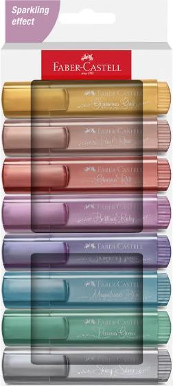 Produktbild Faber-Castell Textmarker 46 Metallic (Mehrfarbig, 5 mm, 8 x)