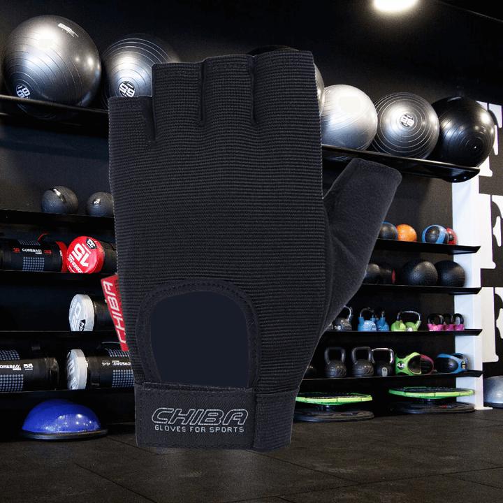 Actual product image Chiba FIT Allround Fitness Glove, black L (L)