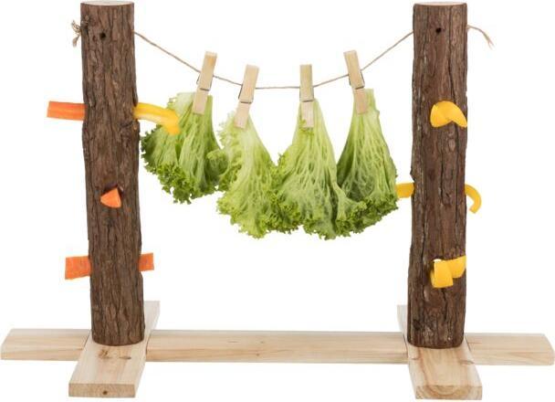 Actual product image Trixie Feeding tree duo for rabbits