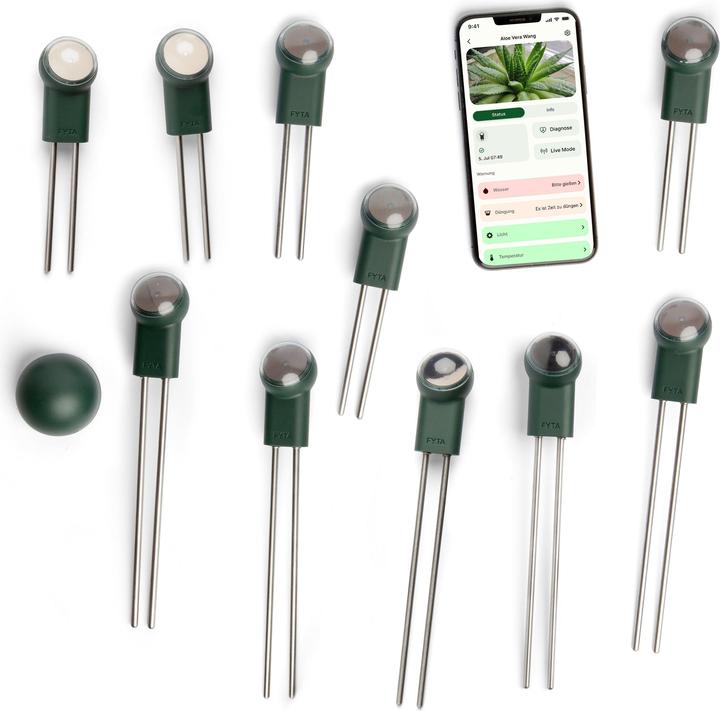 Immagine prodotto FYTA Tropfer-Set 10 Beams + Wi-Fi Hub, Bewässerungsart (Gocciolatore per irrigazione a goccia)