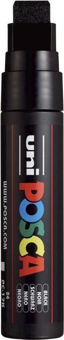 Immagine prodotto Posca Marchio PC-17K a punta rettangolare (Nero, 15 mm, 1 x)