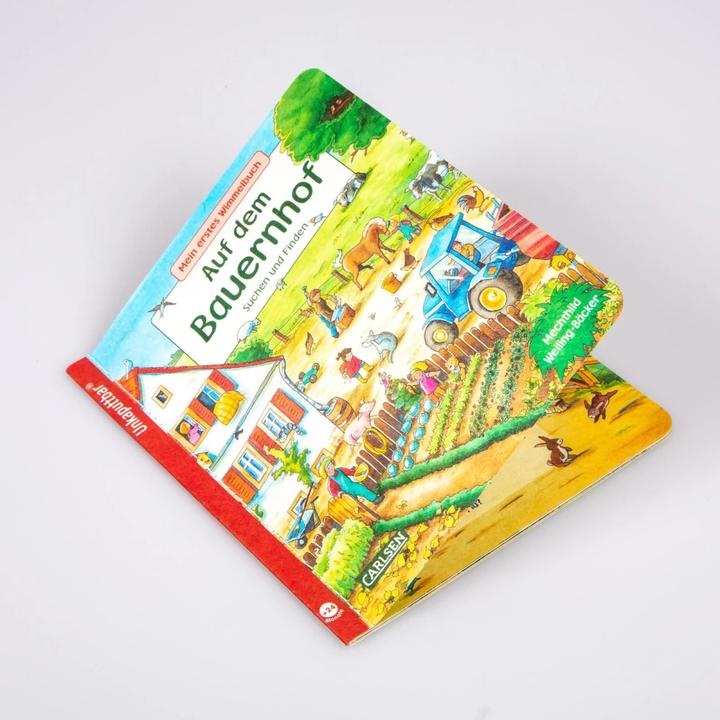 Actual product image Unkaputtbar: Mein erstes Wimmelbuch: Auf dem Bauernhof (German, Sibyl Schumann, 2021)