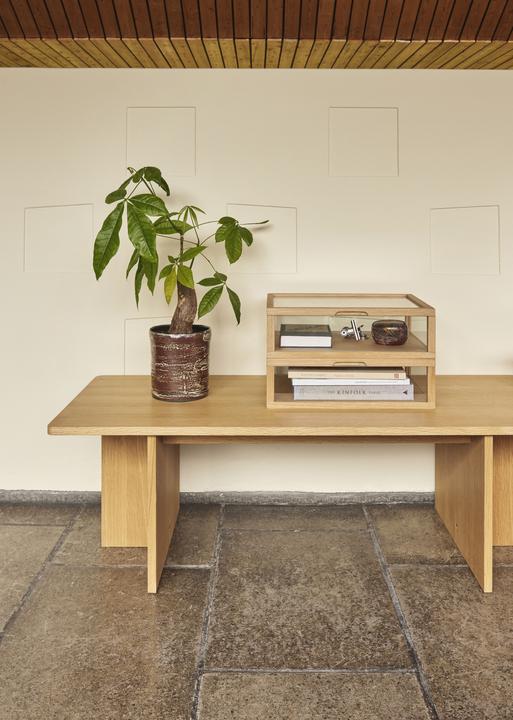 Immagine prodotto Hübsch Visualizza il vaso di vetro decorativo (40 x 30 x 12 cm)